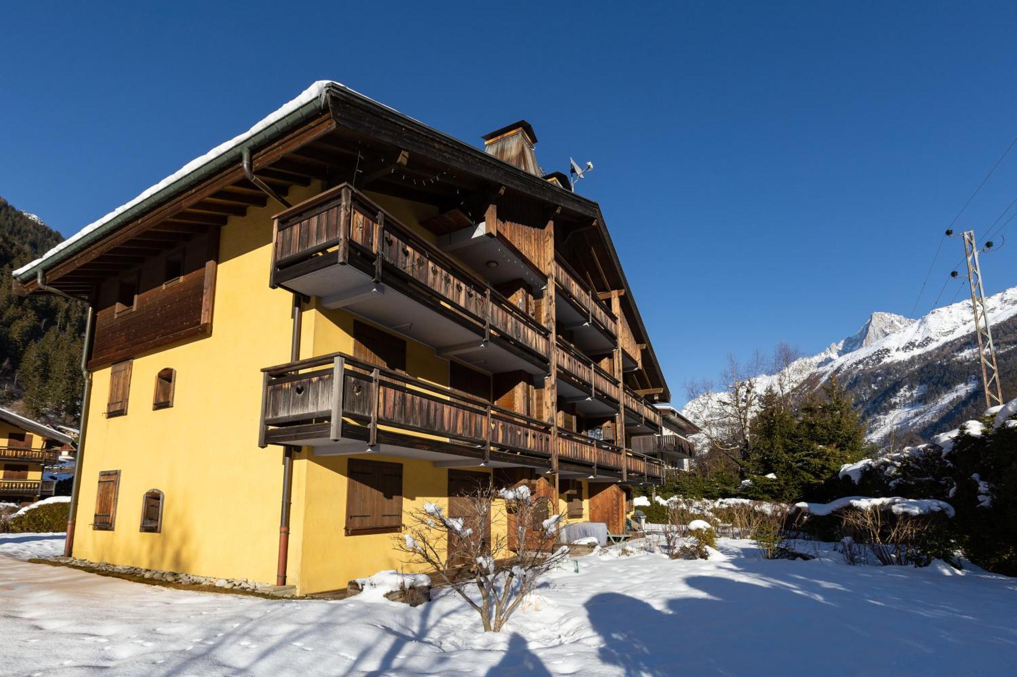 Appartement Les Capucins 22 - Happy Rentals Chamonix Eksteriør bilde